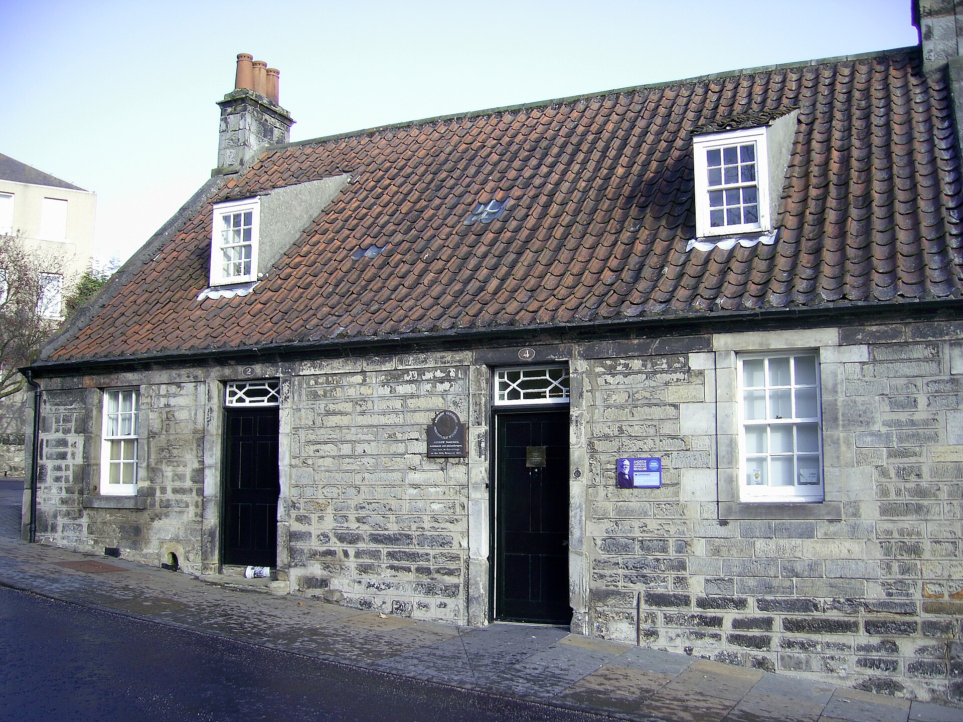 Andrew Carnegie Birthplace Museum main view