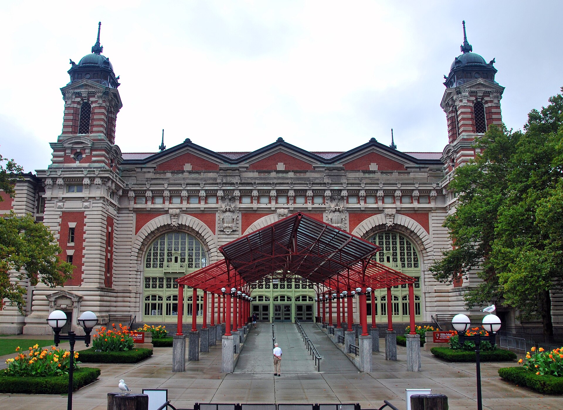 Ellis Island Immigration Museum main view
