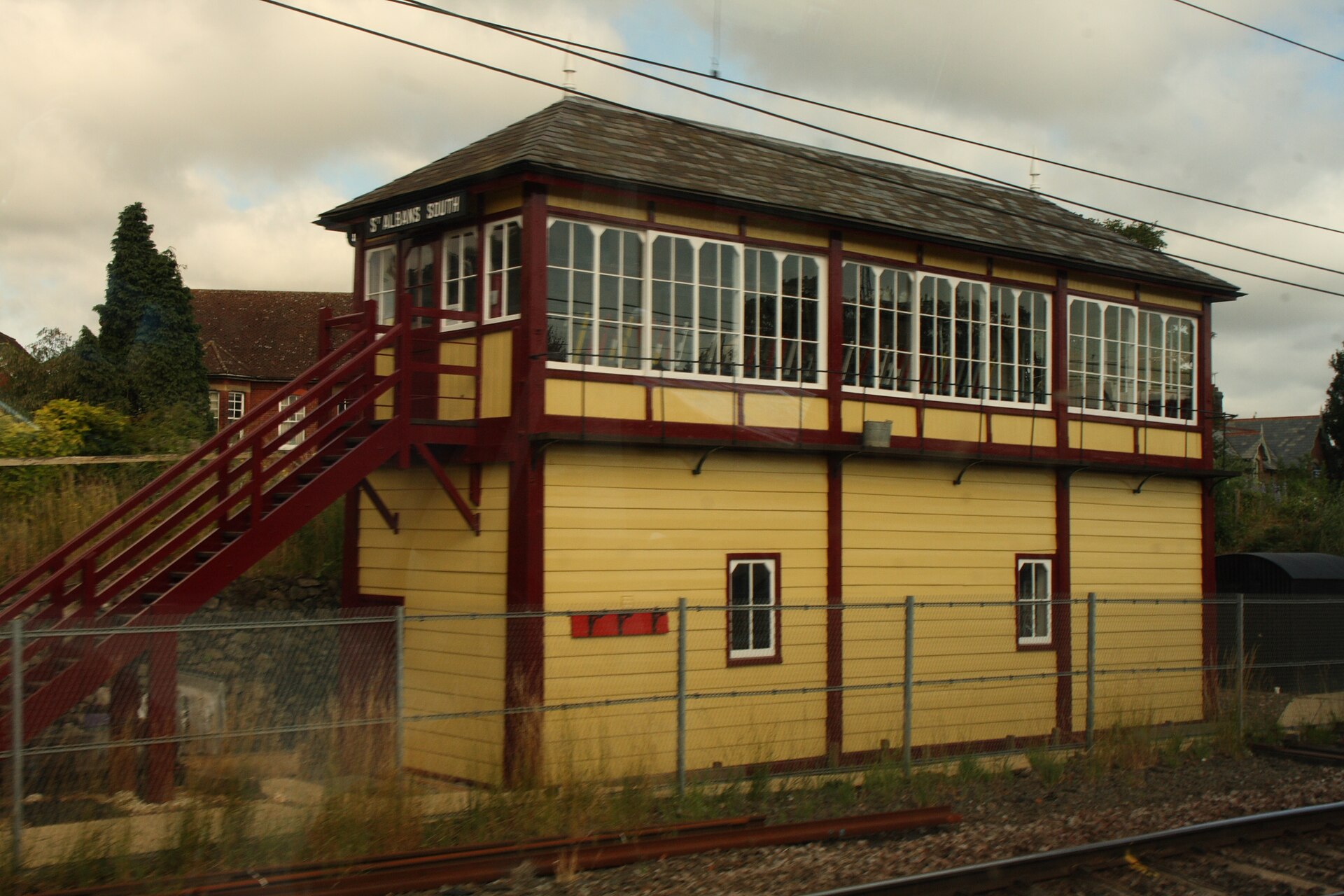 St Albans South Signal Box Museum main view