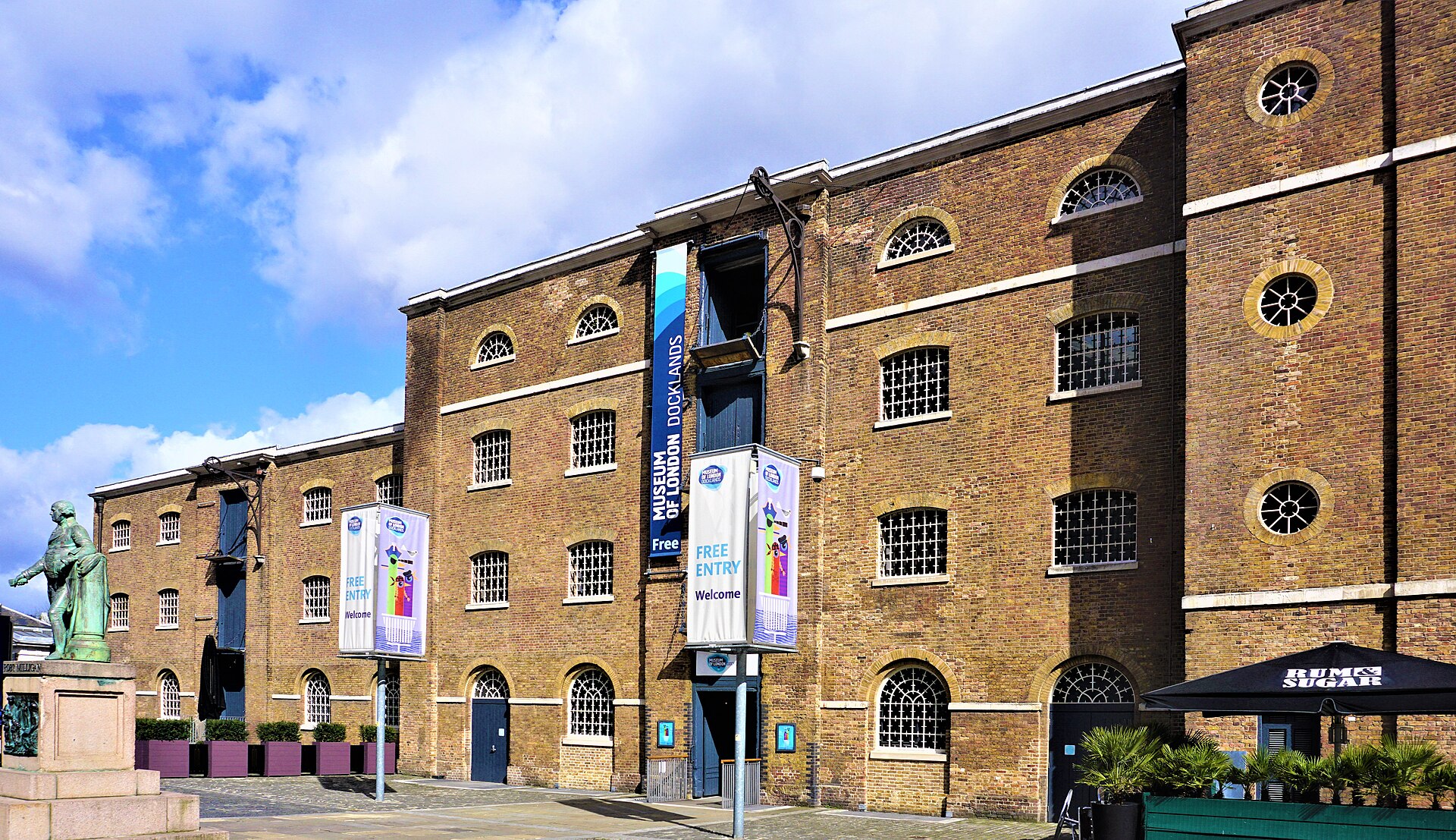 London Museum Docklands main view