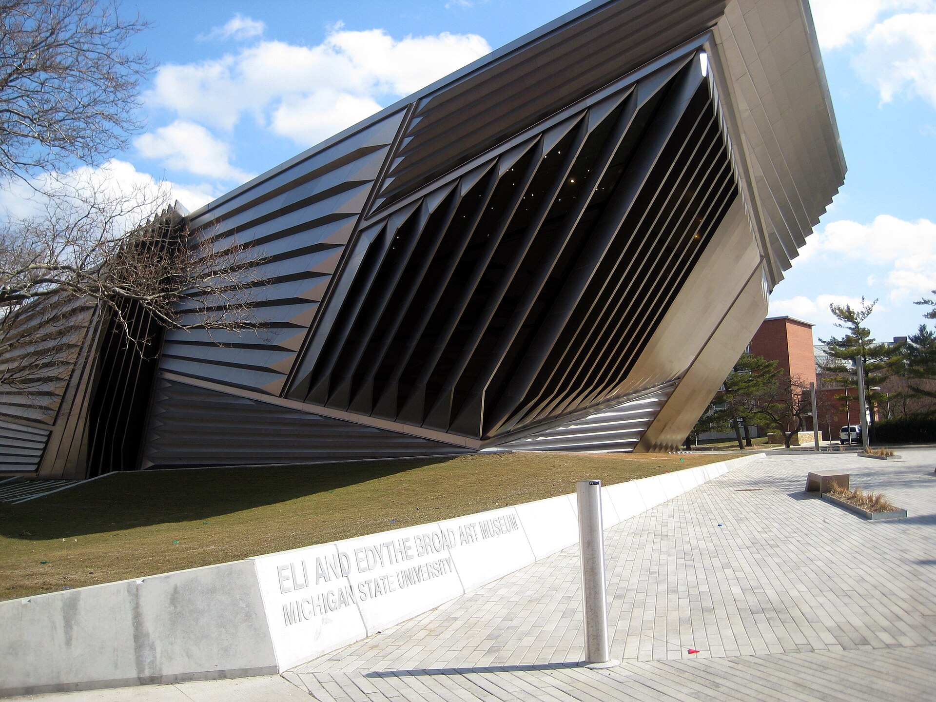 Eli and Edythe Broad Art Museum main view
