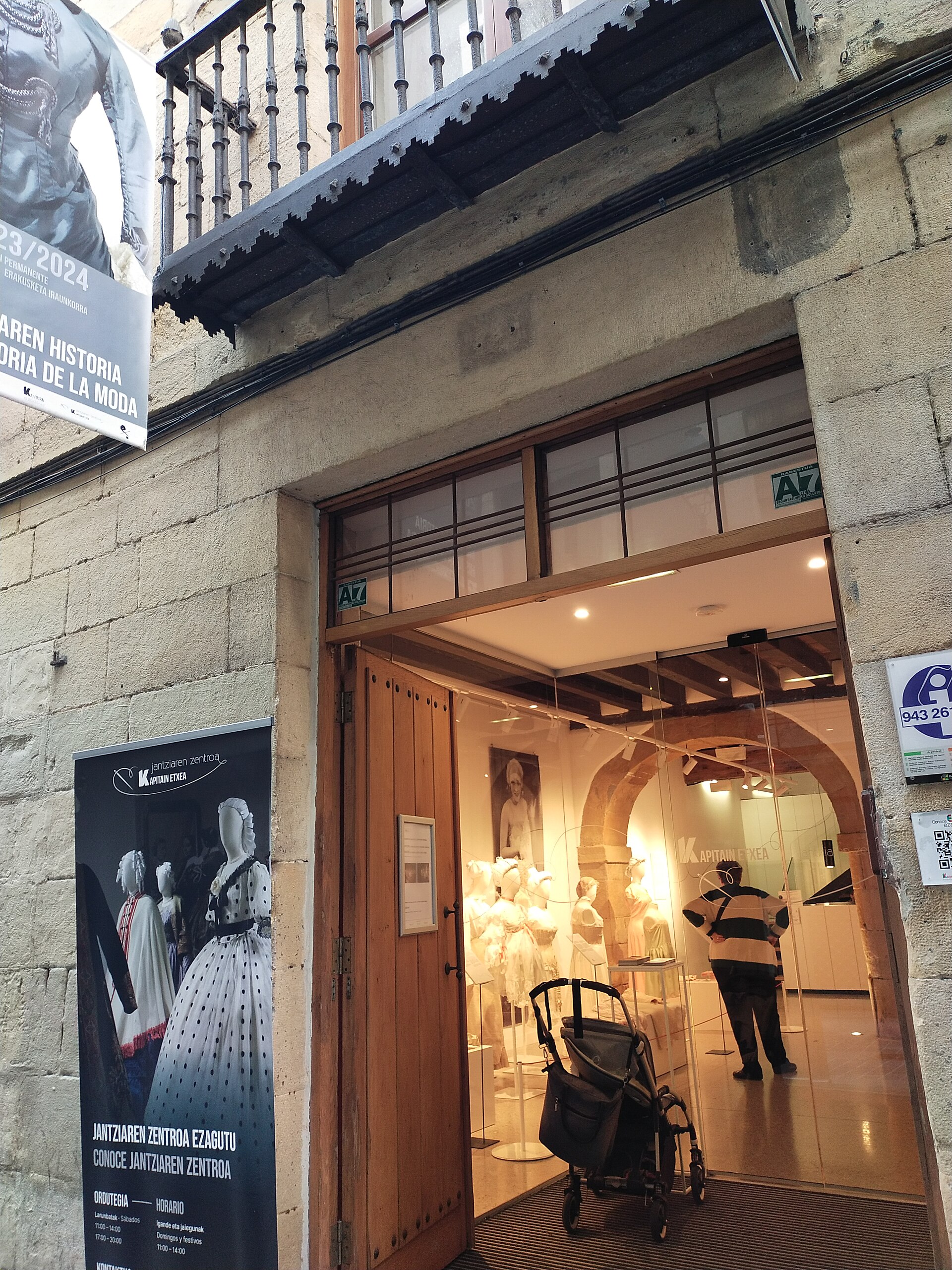 Jantziaren Zentroa main view