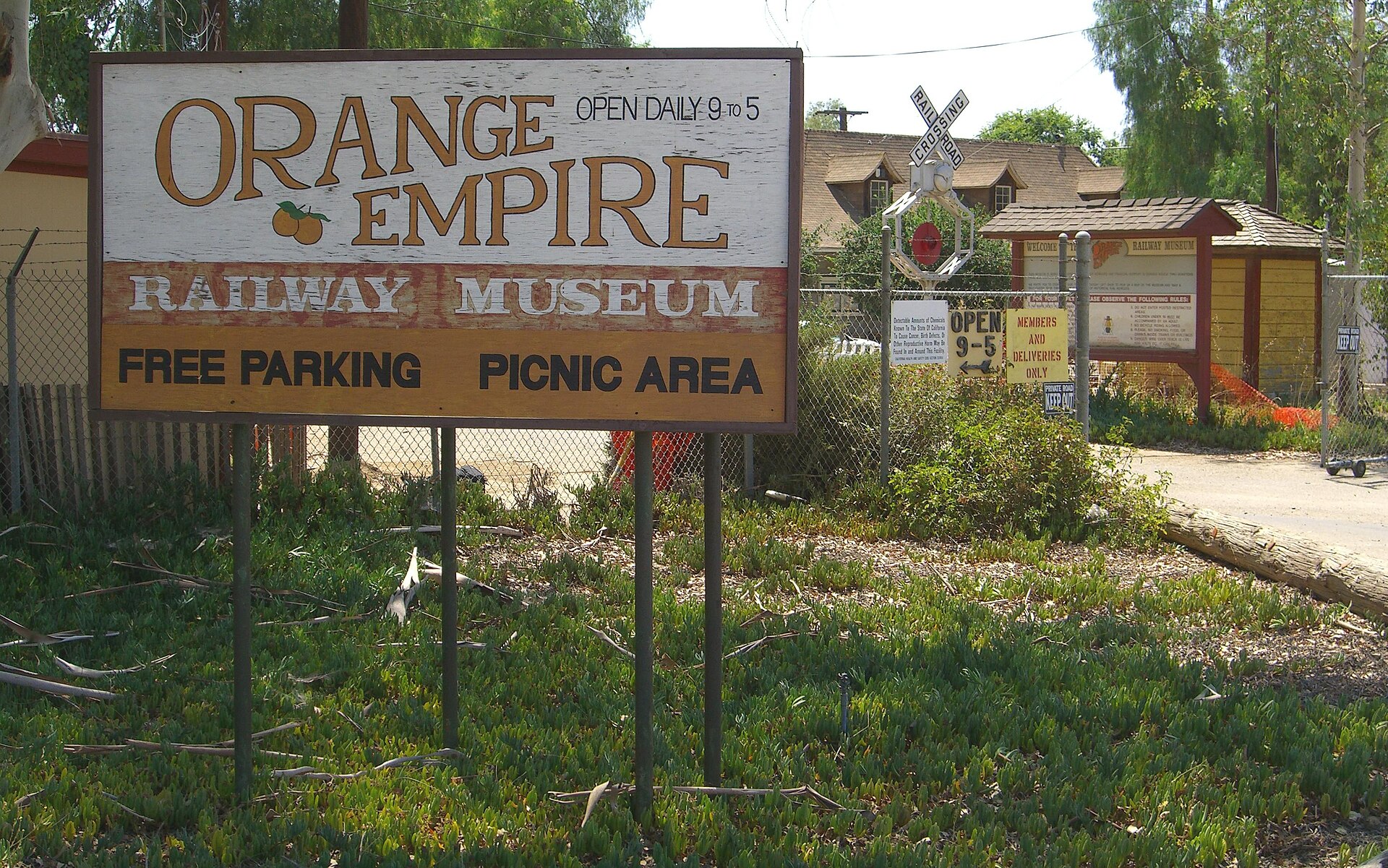 Southern California Railway Museum main view