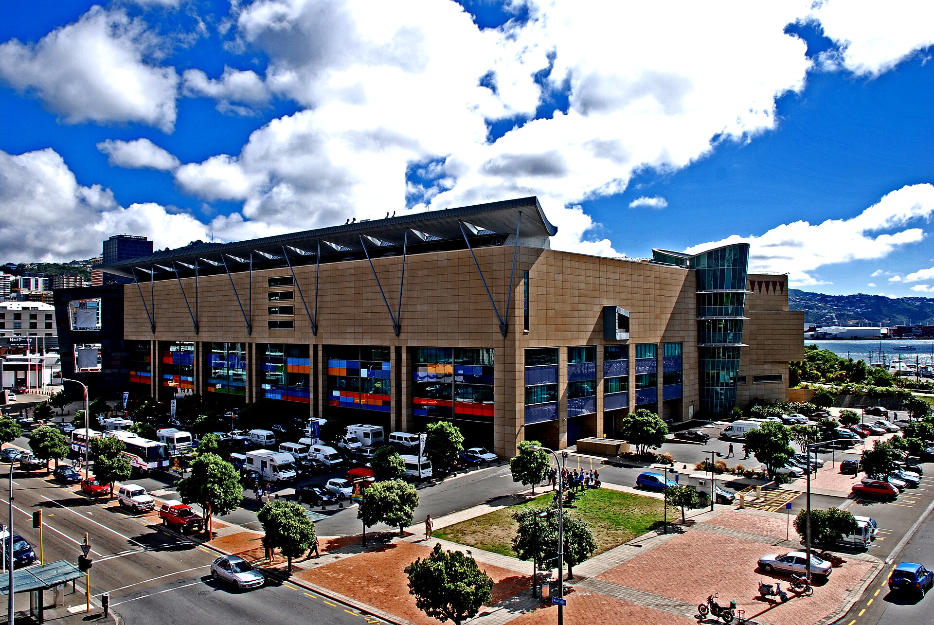 Museum of New Zealand Te Papa Tongarewa main view