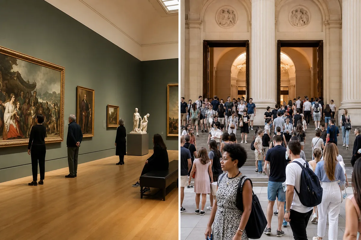 Weekend vs. Weekday Museum Strategies – Choosing Your Moments